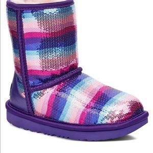 rainbow sequin uggs